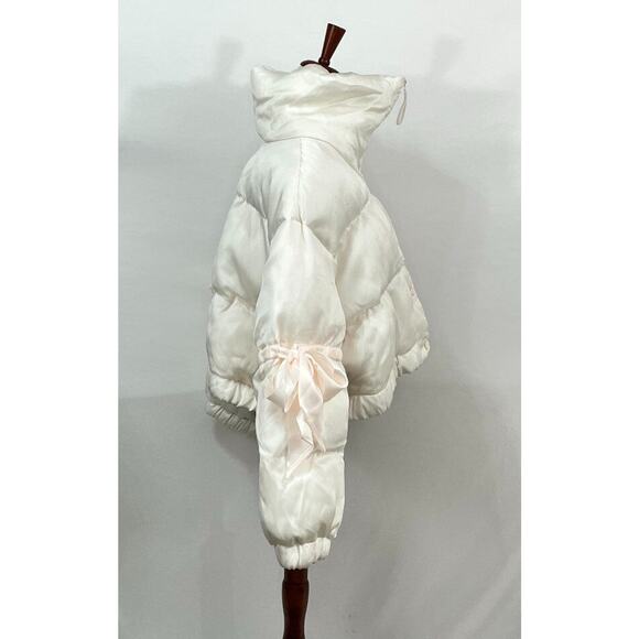 SELKIE Sz 2x Silk Strawberry Milk Marshmallow Puffer Coat Jacket NWT - Picture 5 of 14